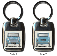 Morris Mini-Cooper 1961-64 Keyring 5